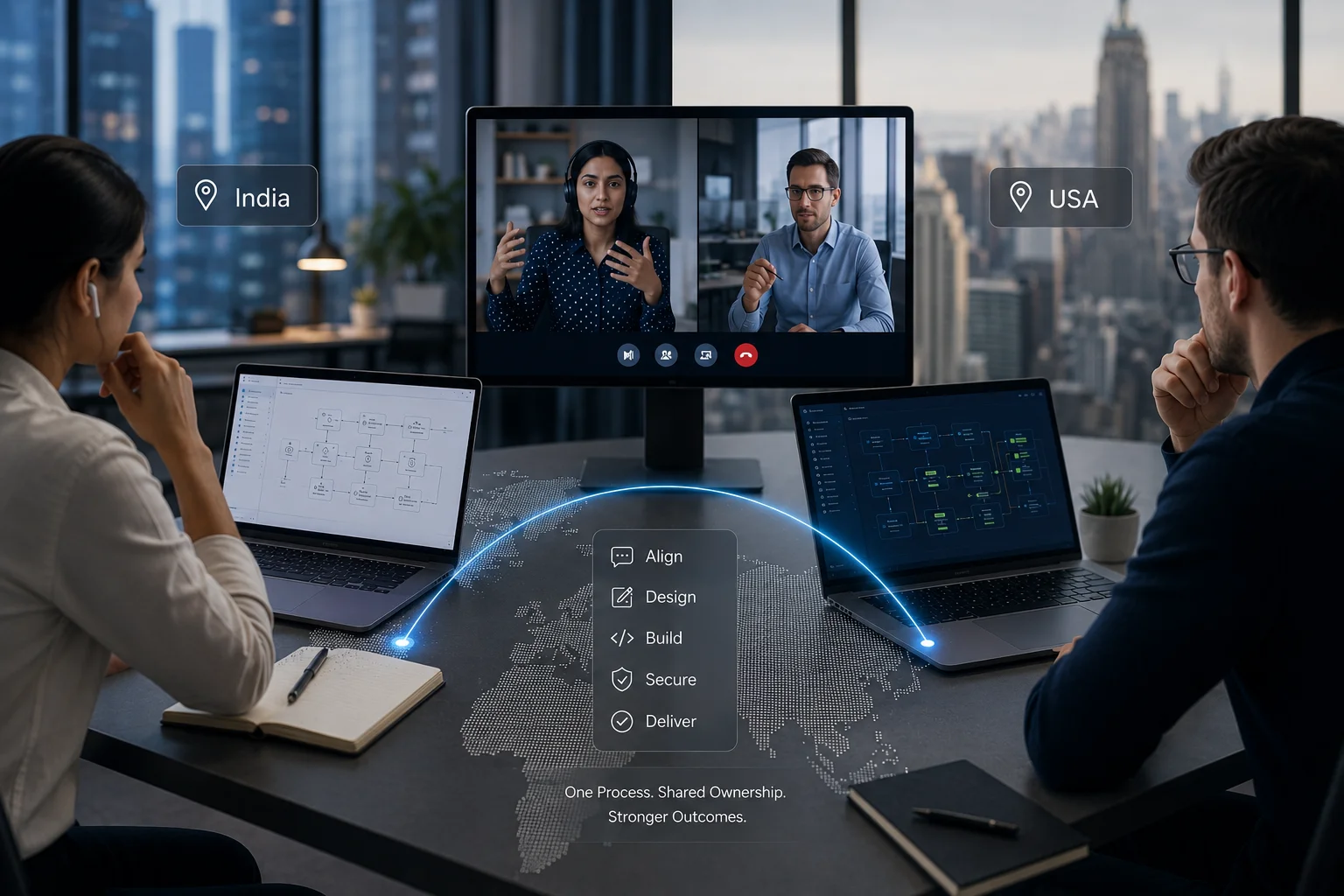 Global Remote Development Collaboration